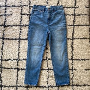 Madewell Classic Straight Jeans